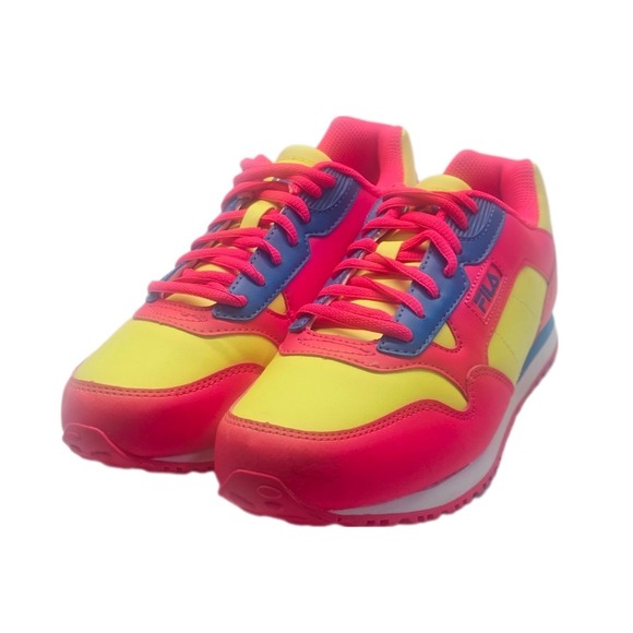 Fila Sneakers Neon Retro Running Shoes Athletic Colorful Women's  Size 8.5 Adult - Picture 1 of 8